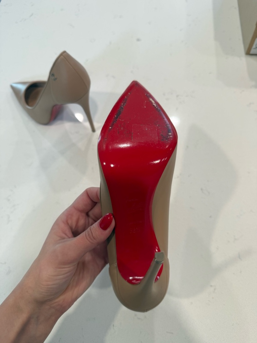 Sporty Kate Christian Louboutin Nude - Picture 4 of 11
